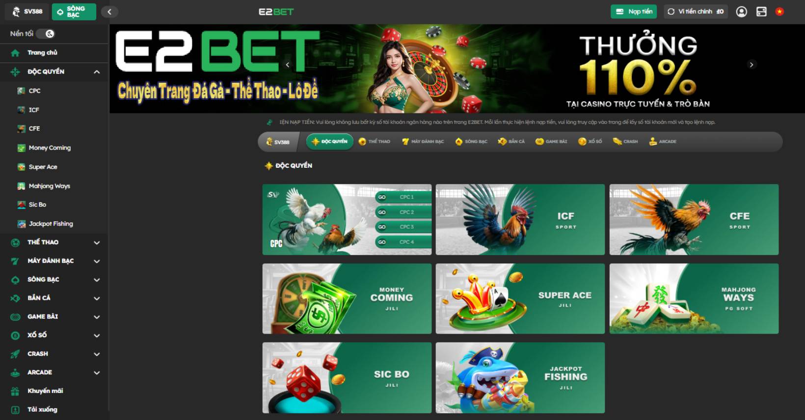 Đá Gà E2BET: Nơi Hội Tụ Trận Đấu Đỉnh Cao Đá Gà E2BET: Nơi Hội Tụ Trận Đấu Đỉnh Cao